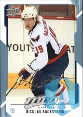 2008-09 Upper Deck MVP Capitals Hockey Card #292 Nicklas Backstrom